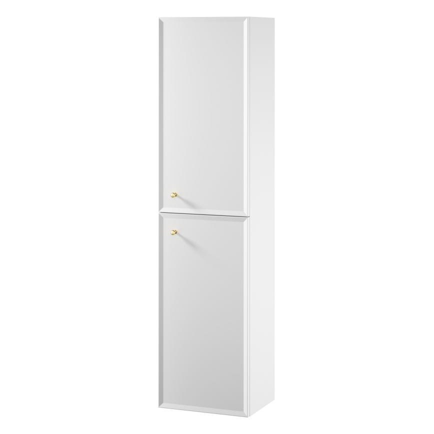 Cersanit S1021-010 - Mobile bagno sospeso MILLE 40x160x30 cm, bianco opaco
