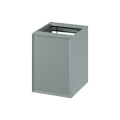 Cersanit S1022-010 - Mobile bagno sospeso con cesto porta biancheria MILLE 40x55x45 cm menta
