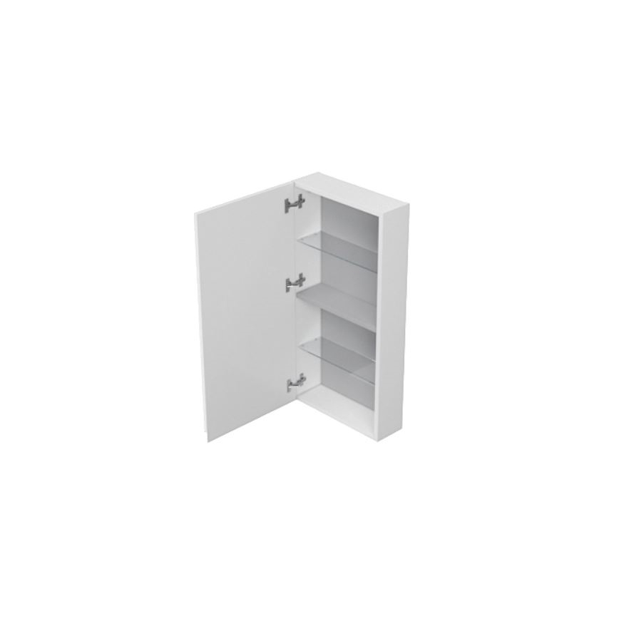 Cersanit S590-030 - Mobile da bagno con specchio MEDDIE 80x40 cm