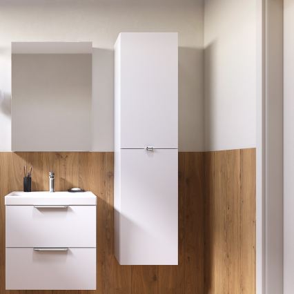 Cersanit S598-050-DSM - Mobile bagno sospeso MALIKA 160x40 cm bianco lucido
