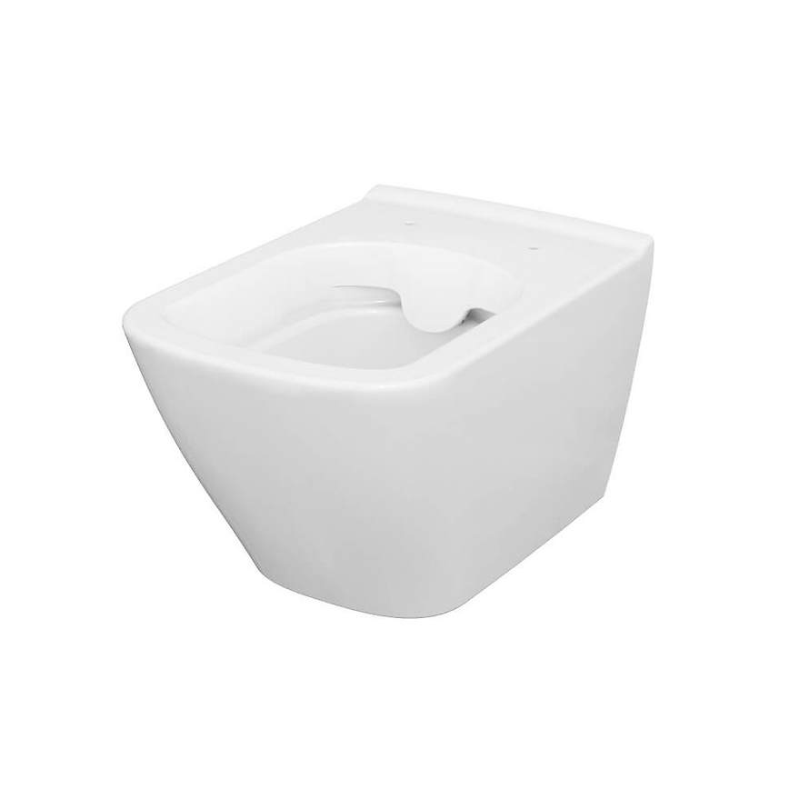 Cersanit S701-405 - WC a parete con sedile CITY SQUARE ceramiche/bianco