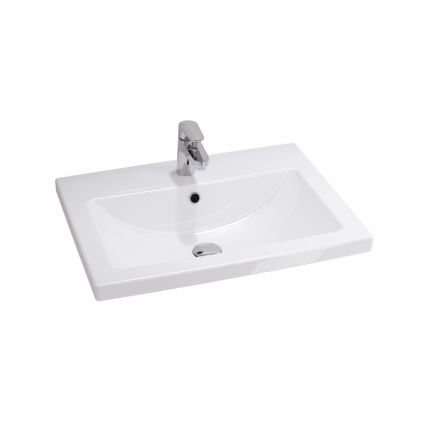 Cersanit S801-147-DSM - Mobile da bagno sospeso con lavabo LARA 60x45 cm bianco