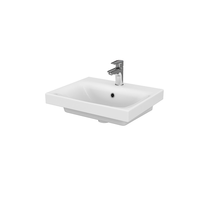 Cersanit S801-230-DSM - Mobile sospeso per bagno con lavabo MODUO 50x40 cm bianco