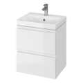 Cersanit S801-230-DSM - Mobile da bagno sospeso con lavabo MODUO 50x62x40 cm bianco
