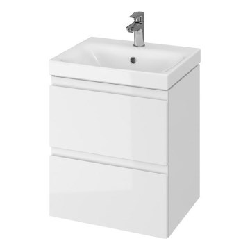 Cersanit S801-230-DSM - Mobile da bagno sospeso con lavabo MODUO 50x62x40 cm bianco