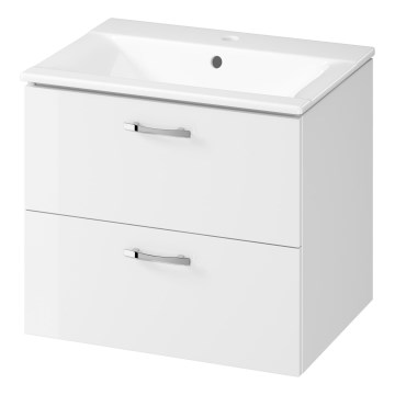 Cersanit S801-309-DSM- Mobile bagno sospeso con lavabo NIKO 60x45 cm bianco