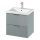 Cersanit S801-544 - Mobile bagno sospeso con lavabo TIRSO 60x60x45 cm verde menta