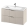 Cersanit S801-548 - Mobile da bagno sospeso con lavabo integrato TIRSO 100x60x45 cm beige