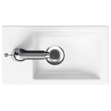 Cersanit S801-570 - Mobile da bagno sospeso con lavabo MILLE 40x62x22 cm verde menta
