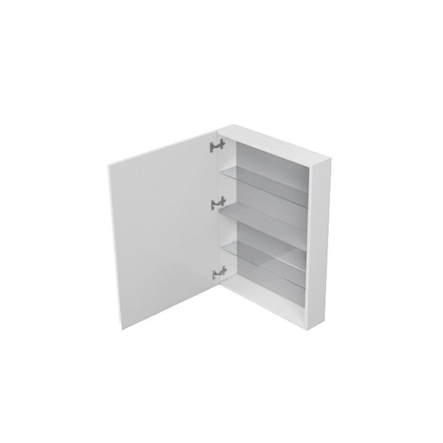 Cersanit S929-018 - Mobile da bagno con specchio MEDDIE 80x59,5 cm
