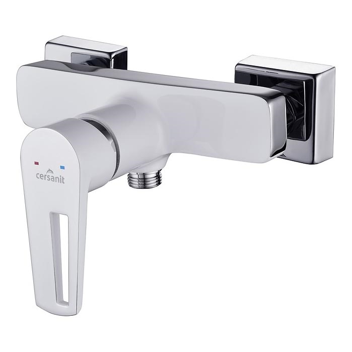 Cersanit S951-033 - Rubinetto doccia MILLE bianco/cromo lucido