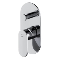 Cersanit S951-305 -Rubinetto doccia per installazione a scomparsa CREA cromo lucido
