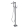 Cersanit S951-306 - Indipendente set da bagno con rubinetto CREA cromo lucido