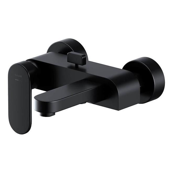 Cersanit S951-307 - Rubinetto vasca da bagno CREA nero