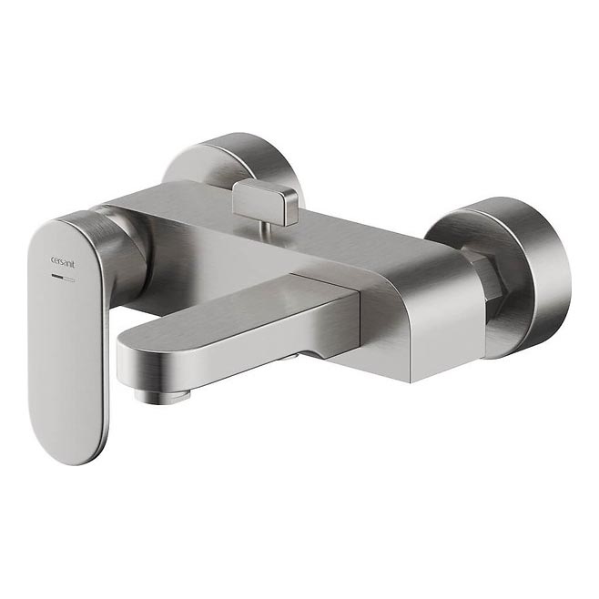 Cersanit S951-309 - Rubinetto vasca da bagno CREA nichel