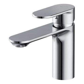 Cersanit S951-328 - Rubinetto del lavandino CREA 14,3 cm cromo lucido