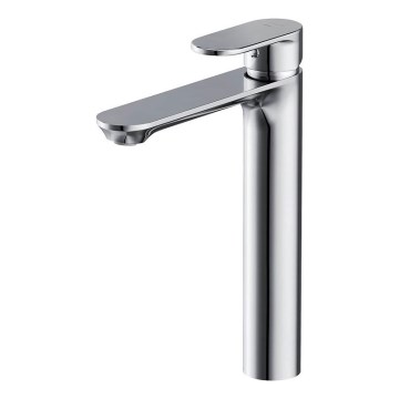 Cersanit S951-329 - Rubinetto del lavandino CREA 27,4 cm cromo lucido