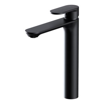 Cersanit S951-332 - Rubinetto del lavandino CREA 27,4 cm nero