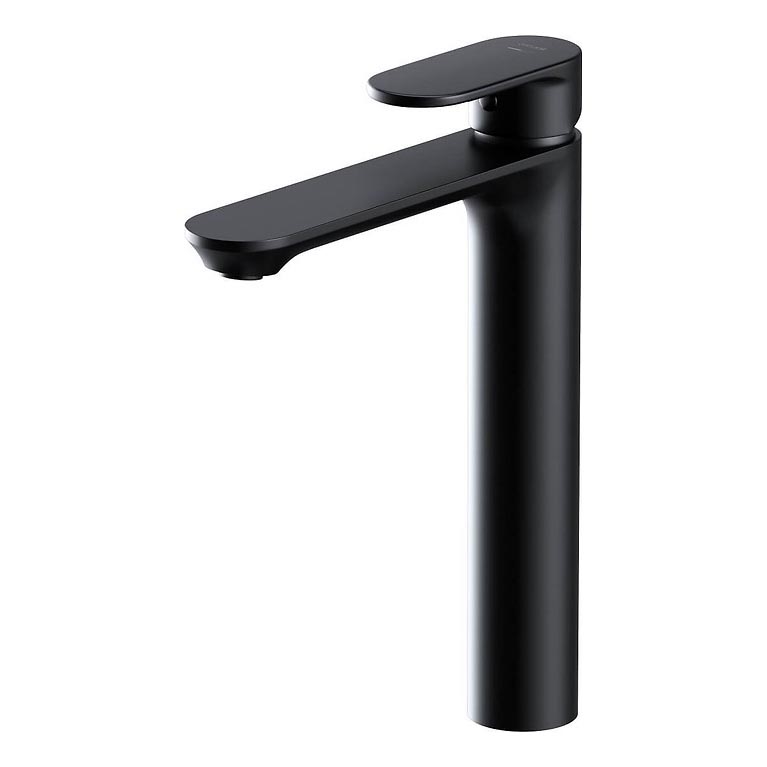 Cersanit S951-332 - Rubinetto del lavandino CREA 27,4 cm nero