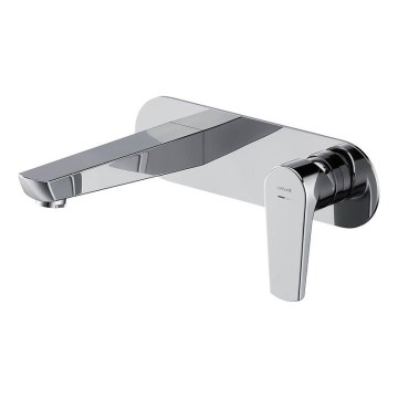 Cersanit S951-337 - Rubinetto vasca da bagno per installazione a scomparsa MODUO cromo lucido