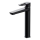 Cersanit S951-356 - Rubinetto del lavandino MILLE 27 cm nero + scarico