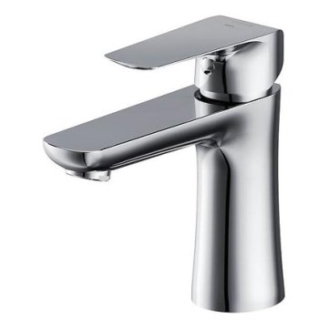 Cersanit S951-359 - Rubinetto del lavandino CITY 15 cm cromo lucido