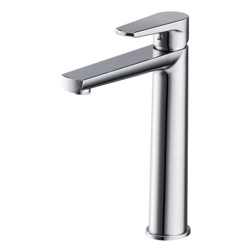 Cersanit S951-363 - Rubinetto del lavandino MODUO 27,2 cm cromo lucido