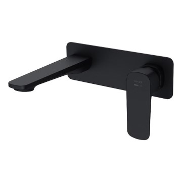 Cersanit S951-385 - Rubinetto per lavabo da incasso LARGA nero