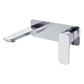 Cersanit S951-386 - Rubinetto per lavabo da incasso LARGA cromo lucido