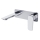 Cersanit S951-386 - Rubinetto per lavabo da incasso LARGA cromo lucido