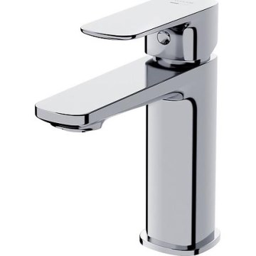 Cersanit S951-388 - Rubinetto del lavandino LARGA 16,3 cm cromo lucido