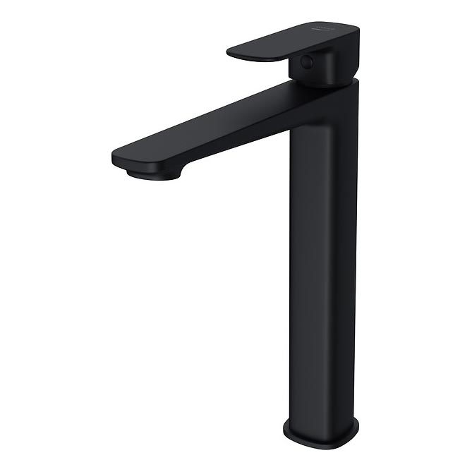 Cersanit S951-391 - Rubinetto del lavandino LARGA 29,5 cm nero