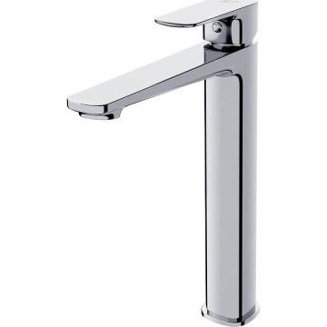 Cersanit S951-392 - Rubinetto del lavandino LARGA 29,5 cm cromo lucido