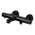Cersanit S951-566 - Termostatico rubinetto bagno ZEN nero