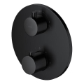 Cersanit S951-567 - Rubinetto termostatico per doccia da incasso ZEN nero