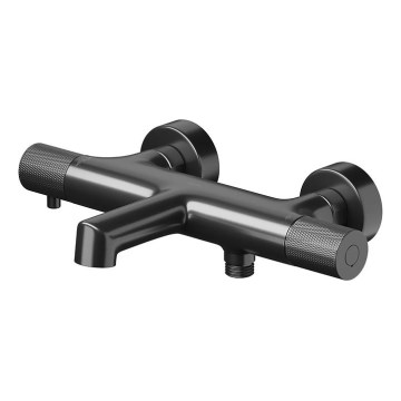 Cersanit S951-569 - Termostatico rubinetto bagno ZEN nero