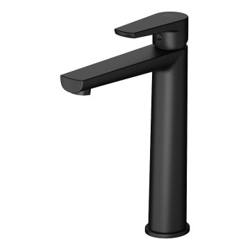 Cersanit S951-585 - Rubinetto del lavandino MODUO 27,2 cm nero