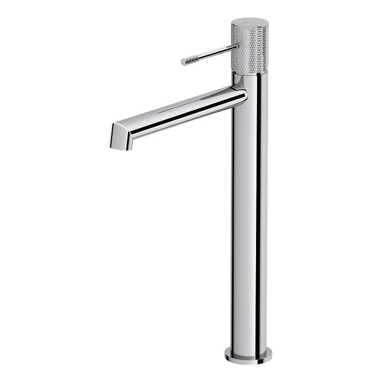 Cersanit S951-592 - Rubinetto del lavandino ZEN 32,2 cm cromo lucido