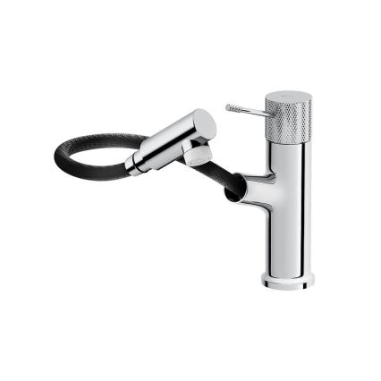 Cersanit S951-594 - Rubinetto del lavandino ZEN 19,4 cm cromo lucido