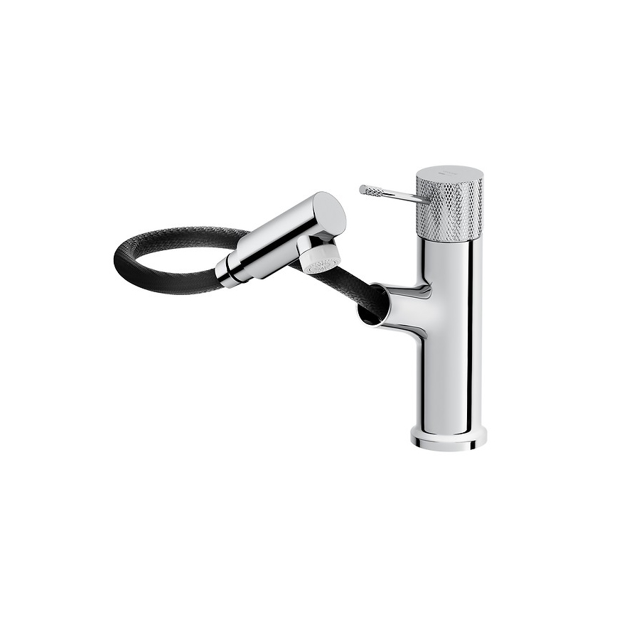 Cersanit S951-594 - Rubinetto del lavandino ZEN 19,4 cm cromo lucido