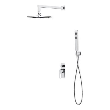 Cersanit S952-012 - Set doccia con rubinetto a incasso MILLE cromo lucido