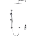 Cersanit S952-014 - Set doccia con rubinetto a incasso CITY cromo lucido