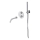 Cersanit S952-034 - Set da bagno con rubinetto termostatico da incasso ZEN cromo lucido