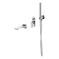 Cersanit S952-040 - Set vasca con miscelatore incasso MODUO cromo lucido