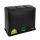Cestino per rifiuti differenziati 45 l nero