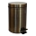 Cestino portarifiuti 17x26 cm in acciaio inox/bronzo
