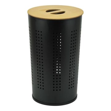 Cesto per biancheria 46 l nero