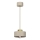 Chandeiler su filo MARTI 1xE27/15W/230V beige/oro