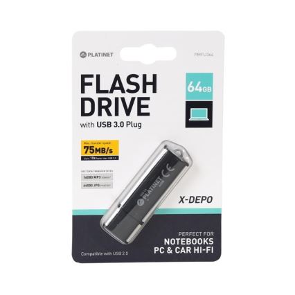 Chiavetta USB 64GB nera