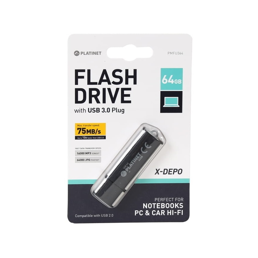 Chiavetta USB 64GB nera